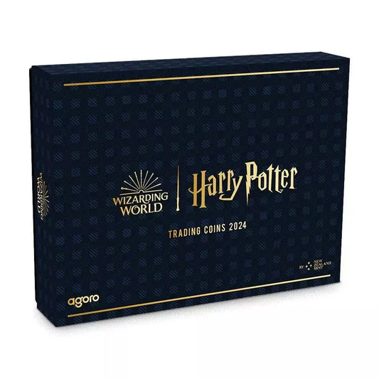 2024 Harry Potter Mint Trading Coins 2 x 1 oz Silver Sealed Box