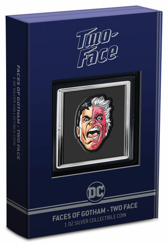 NIUE-FACES OF GOTHAM- TWO FACE- 1 OZ