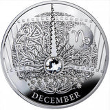 2013 10g .925 Silver Coin Magic Calendar of Happiness: December
