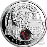 2011 16.81g .925 Silver Coin Amber Route: Elblag