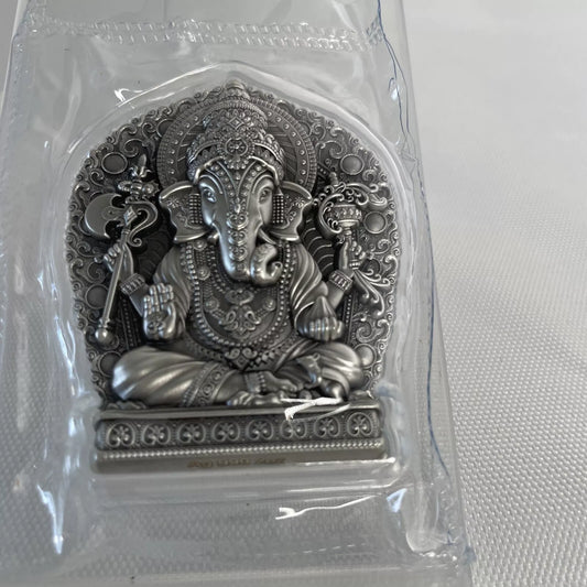 2023 South Korea Ganesha 2oz Silver Antiqued Stacker