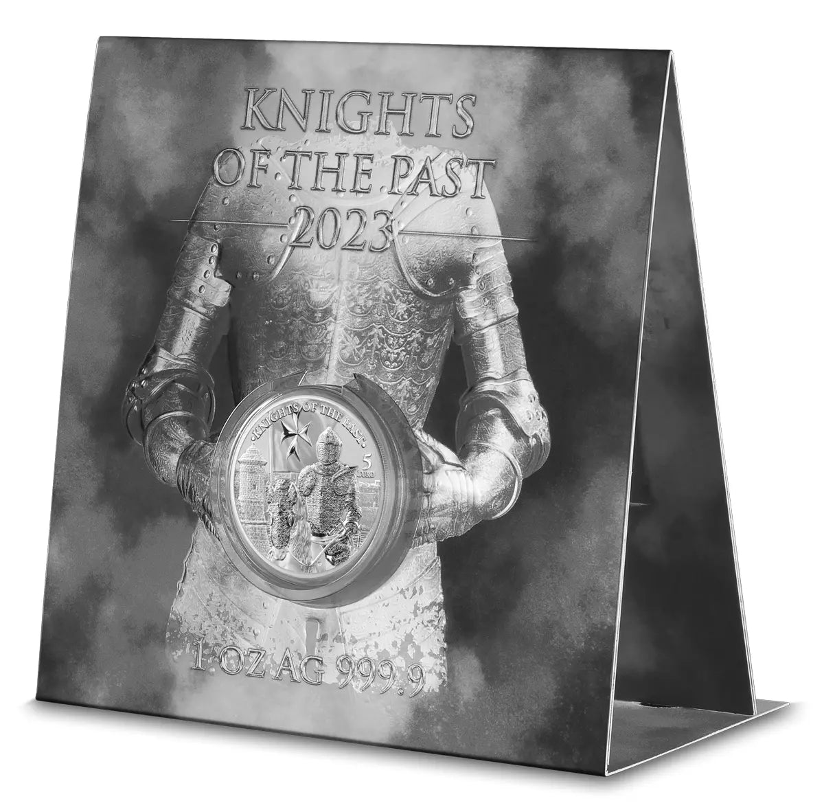 2023 1oz Malta Knights of the Past Germania Mint 9999 Fine Silver Bullion Coin