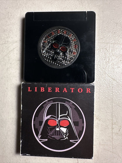 2021 DARTH VADER Dark Side 1 Soul "THE LIBERATOR" 1 Oz 9999 Fine Silver