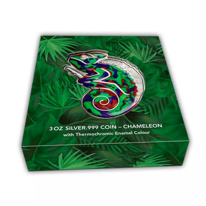 2023 Barbados 3oz Chameleon Coin