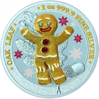 2019 Germania Oak Leaf Bejeweled Gingerbread - Boy