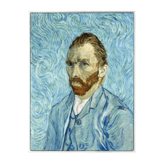 Self Portrait 1889 by Vincent van Gogh 2.5 oz Silver Coin