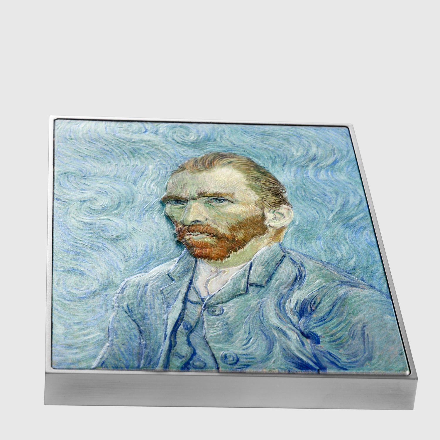 Self Portrait 1889 by Vincent van Gogh 2.5 oz Silver Coin - Captain’s Chest Bullion