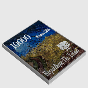 Self Portrait 1889 by Vincent van Gogh 2.5 oz Silver Coin - Captain’s Chest Bullion