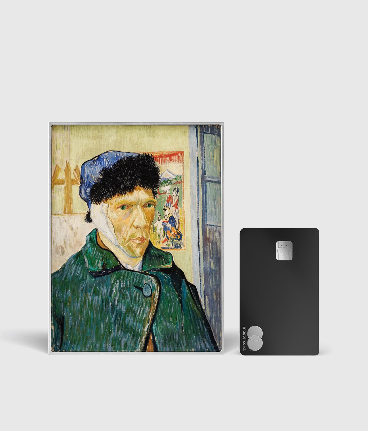 Self Portrait with Bandaged Ear 1889 by Vincent van Gogh 2.5 oz Silver Coin - Captain’s Chest Bullion