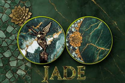2024 Gilded Mexico Libertad Colorized Jade Stone 1oz .999 Silver Coin