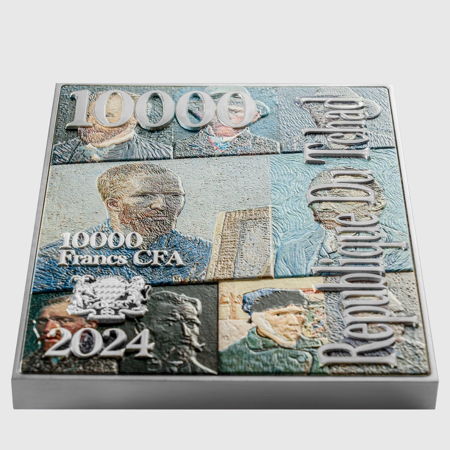 Smoking Skeleton with Burning Cigarette by Vincent van Gogh 2.5 oz Silver Coin - Captain’s Chest Bullion