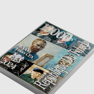 Smoking Skeleton with Burning Cigarette by Vincent van Gogh 2.5 oz Silver Coin - Captain’s Chest Bullion