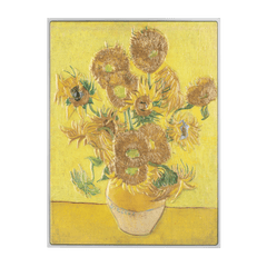 Sunflowers 1889 2.5 oz Silver Coin – Antiqued Finish