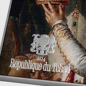 The Coronation of Napoleon by Jacques 2.5 oz Silver Coin - Captain’s Chest Bullion