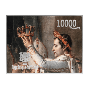 The Coronation of Napoleon by Jacques 2.5 oz Silver Coin - Captain’s Chest Bullion