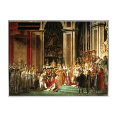 The Coronation of Napoleon by Jacques 2.5 oz Silver Coin