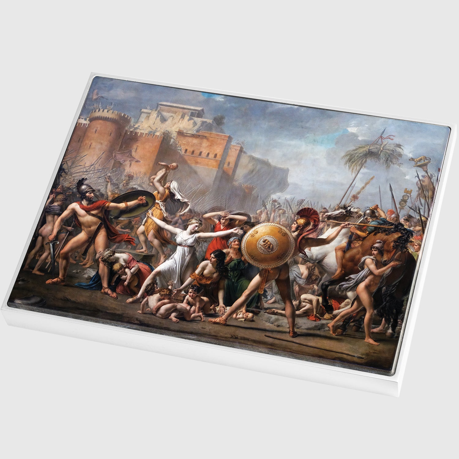 The Intervention of the Sabine Women by Jacques Louis David 2.5 oz Silver Coin - Captain’s Chest Bullion