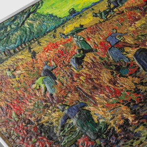 The Red Vineyard 1888 by Vincent Van Gogh 2.5 oz Silver Coin – Antiqued Finish - Captain’s Chest Bullion