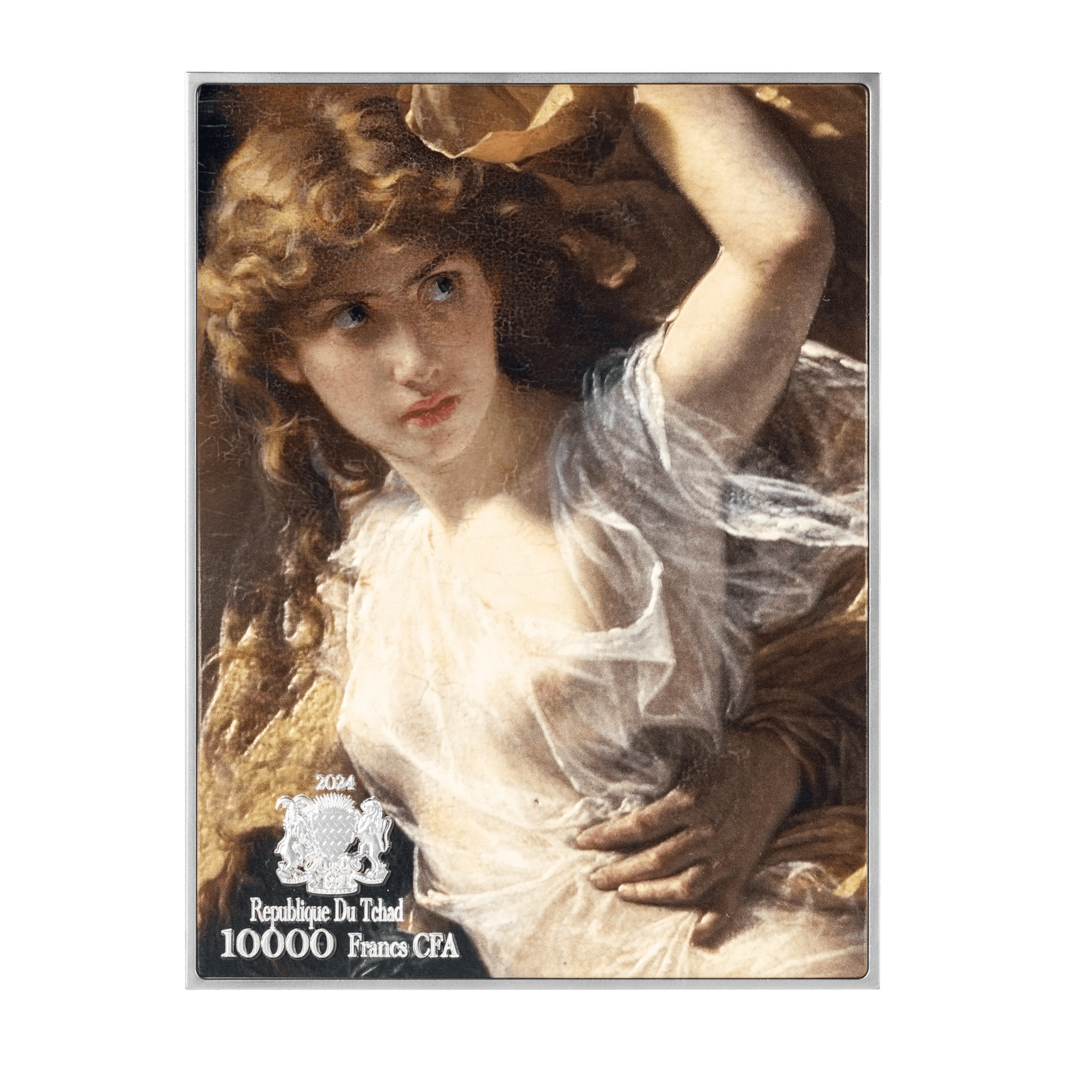 The Storm 1880 by Pierre Auguste Cot 2.5 oz Silver Coin - Captain’s Chest Bullion