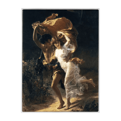 The Storm 1880 by Pierre Auguste Cot 2.5 oz Silver Coin