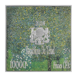 The Virgin by Gustav Klimt 1913 2.5 oz Silver Coin – Antiqued Finish - Captain’s Chest Bullion