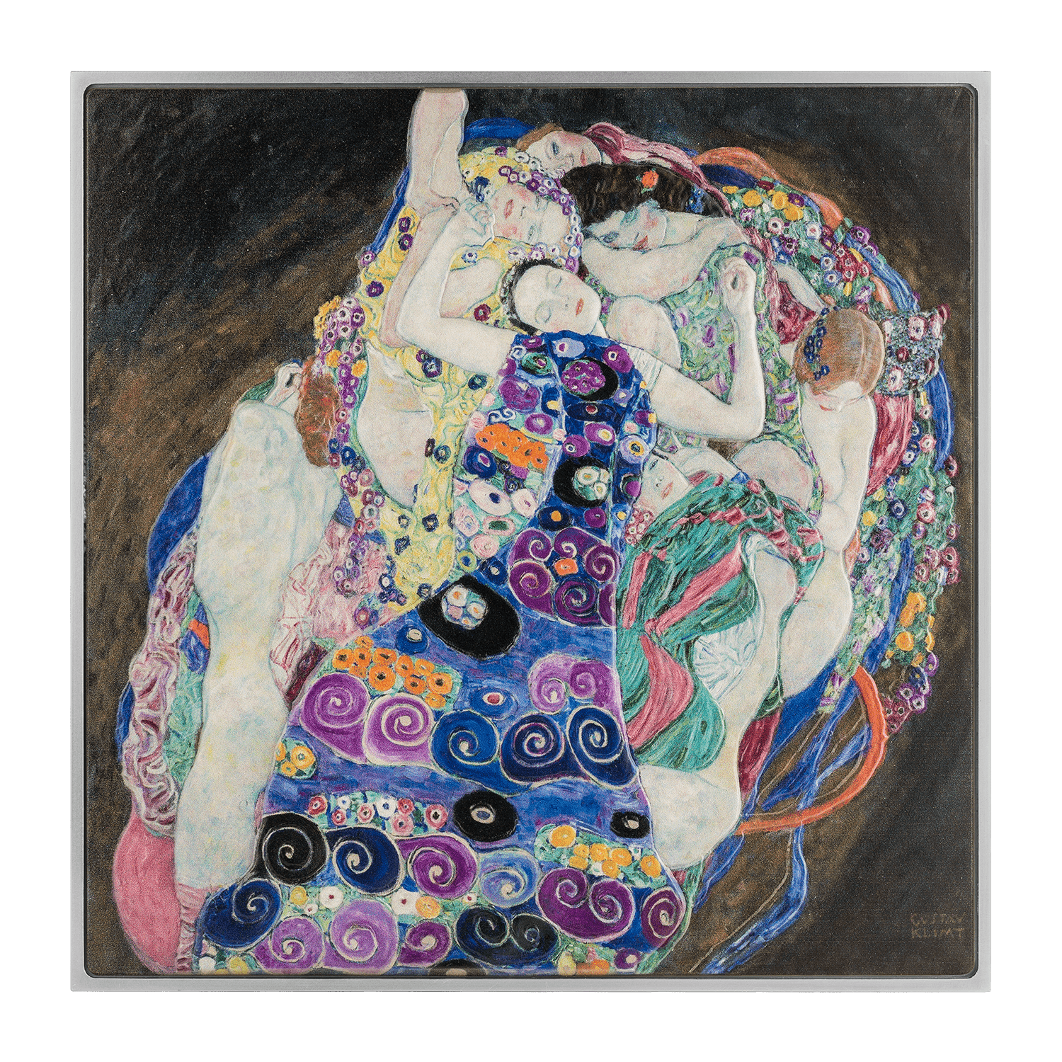 The Virgin by Gustav Klimt 1913 2.5 oz Silver Coin – Antiqued Finish - Captain’s Chest Bullion