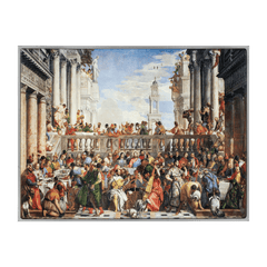 The Wedding at Cana by Paolo Veronese 2.5 oz Silver Coin