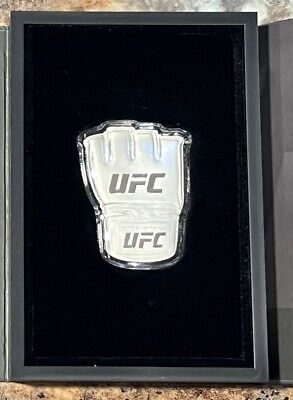 2024 Agoro By New Zealand Mint UFC Glove Shaped 1 oz Proof Silver Coin