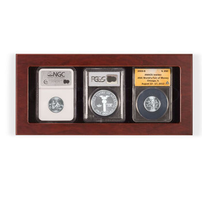 VOLTERRA Coin Cases for Certified Coin Slabs