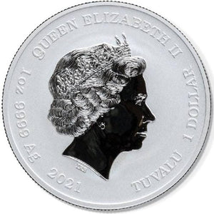 WOLVERINE MARVEL SERIES 2021 1 oz Pure Silver Coin in Capsule - Captain’s Chest Bullion