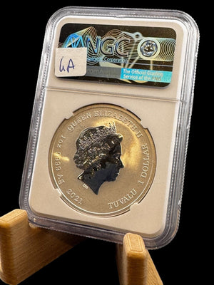 WOLVERINE MARVEL SERIES 2021 1 oz Pure Silver Coin in Capsule - Captain’s Chest Bullion