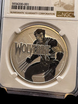 WOLVERINE MARVEL SERIES 2021 1 oz Pure Silver Coin in Capsule - Captain’s Chest Bullion