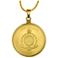2025 Niue Eye of Horus II 10g Silver w/24k Gold Plating Coin Pendant